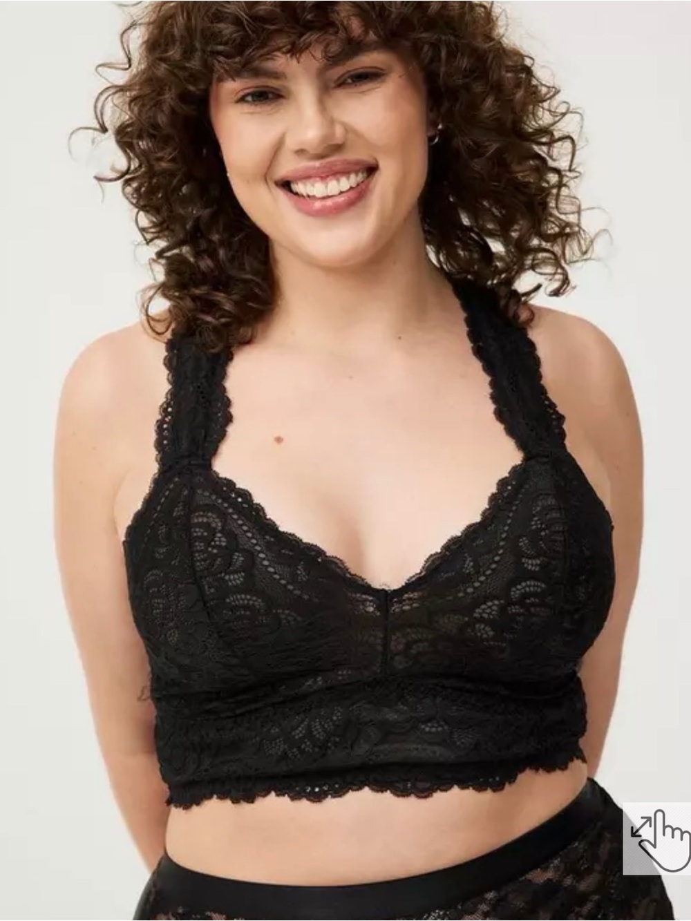 2X - torrid Lilac Lace Bralette